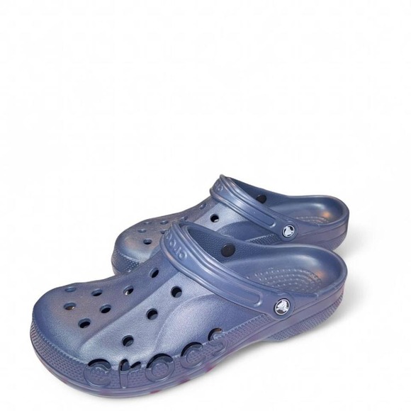 Crocs Mens‎ Navy Blue Size 11 Like New - Picture 2 of 5